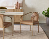 CICERO DINING ARMCHAIR - MILLIKEN COGNAC