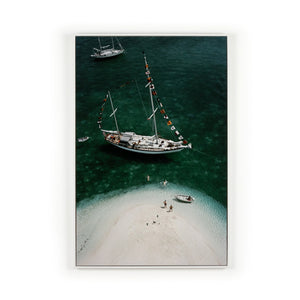 Charter Ketch (24" X 36") In Slim Aarons's Showcase In Photography Art