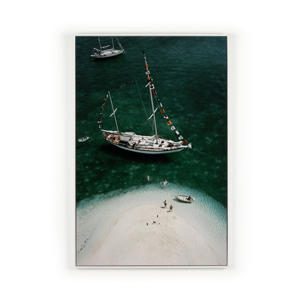 Charter Ketch (24" X 36") In Slim Aarons's Showcase In Photography Art