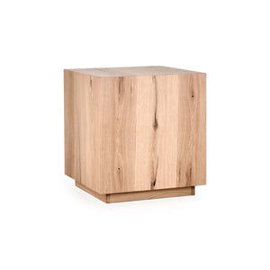 Layne Solid Wood Square End Table - True Natural