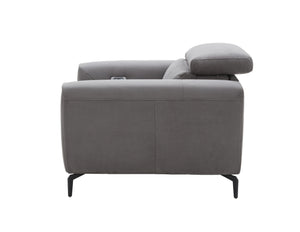Divine Grey Fabric Chair