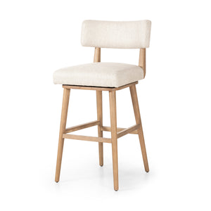 Cardell Swivel Bar Stool in Natural Essence