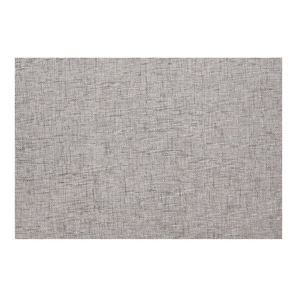 Takio King Bed in Light Grey Upholstery