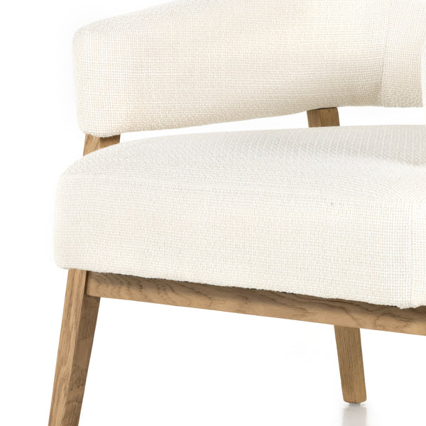 Dexter Chair In Gibson White