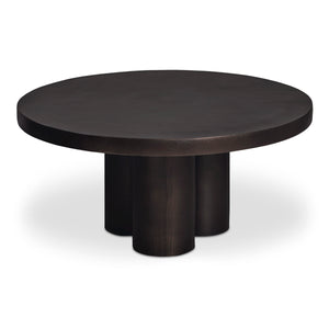 Moe's Logan Outdoor Coffee Table in Black