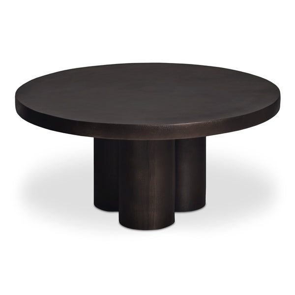 Moe's Logan Outdoor Coffee Table in Black