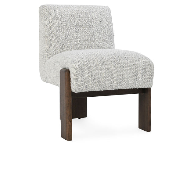 Chelsea Upholstered Dining Chair in Pixel Ivory