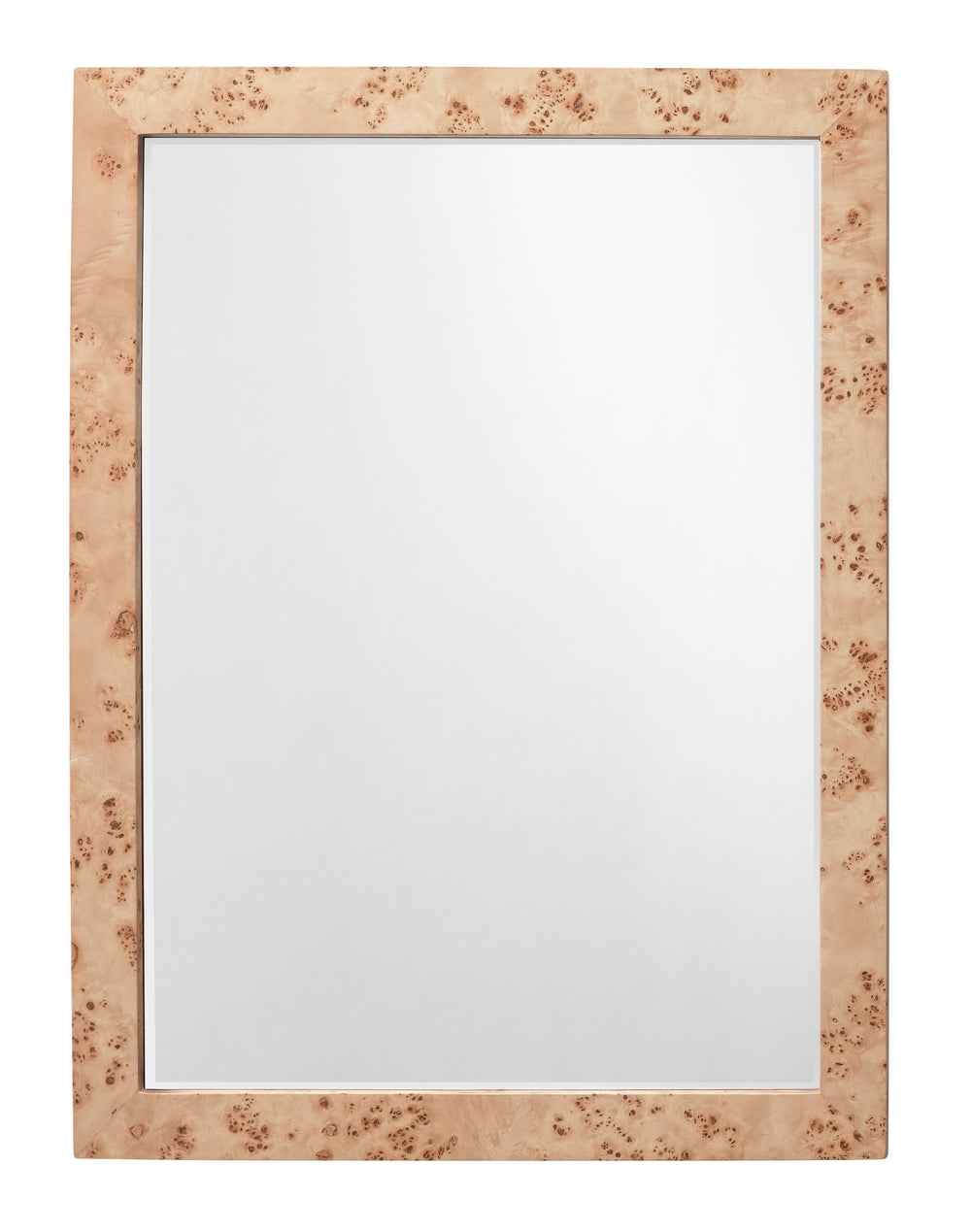 Chandler Rectangle Wood Wall Mirror, Natural