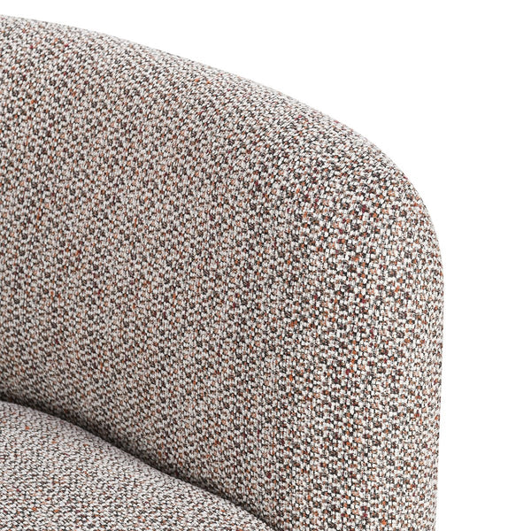 Nico Upholstered Sofa - Brick Polyester