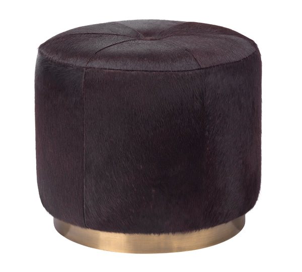 Thackery Hide On Roud Pouf, Small