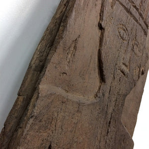 Antique Wall Panel, Large Hand-carved