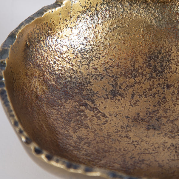 Lucky Coins Brass Wall Bowls, S/4