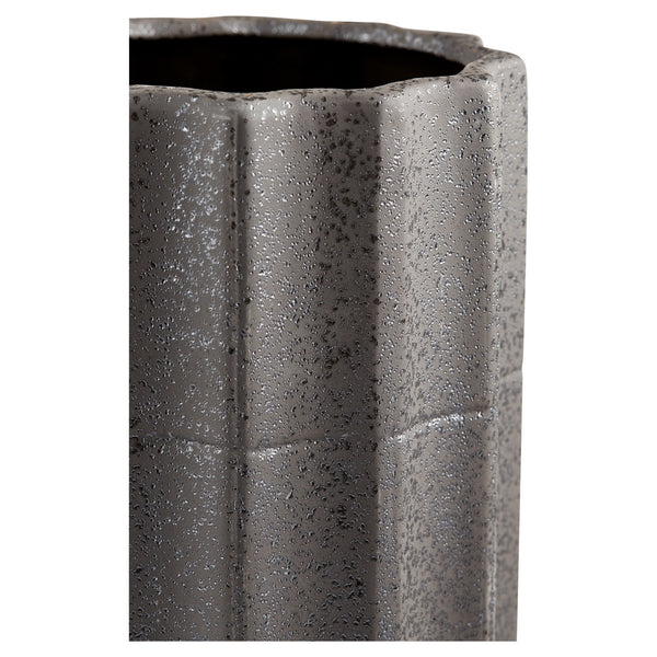 Brutalist Vase | Grey - Medium