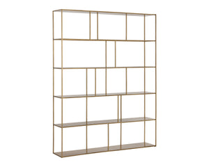 Eiffel Bookcase - Extra Large - Antique Brass