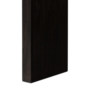 Matthes Console Table in Smoked Black