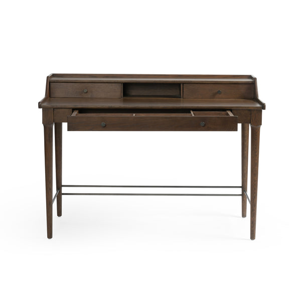 Moreau Writing Desk-Dark Toasted Oak