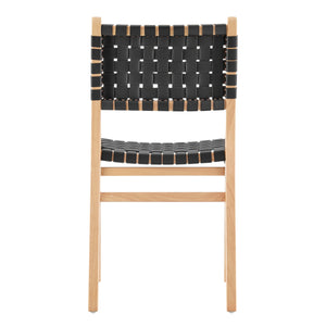 Marco PU Dining Side Chair, Black