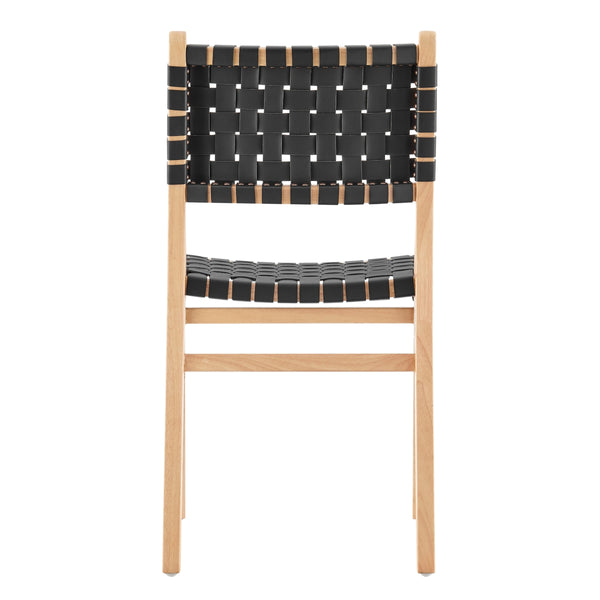Marco PU Dining Side Chair, Black
