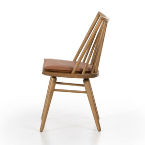 Lewis Windsor Chair W Cushion In Sandy Oak