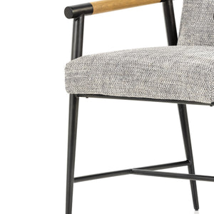 Rowen Dining Chair In Thames Raven