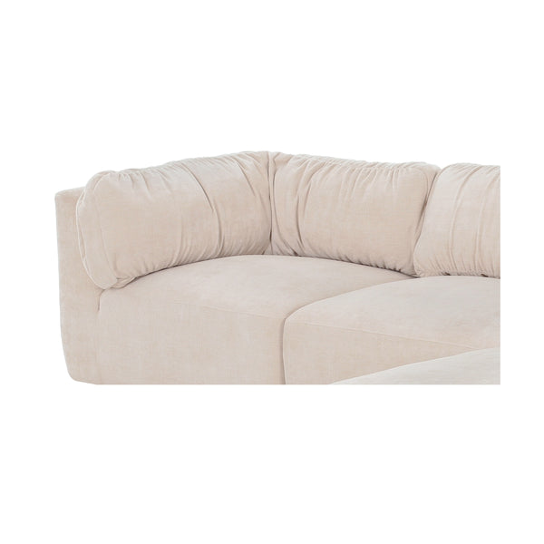 Moe's Matina Lounge Modular Sectional in Oatmeal