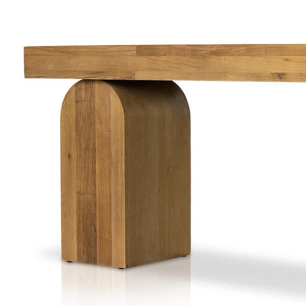 Keane Console Table In Natural Elm