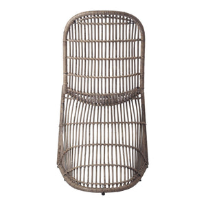 Groovy Rattan Chair In Gray