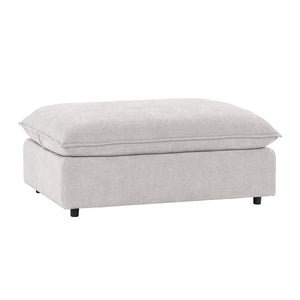 Caplan Ottoman - Deep Seating in Elite-Gray