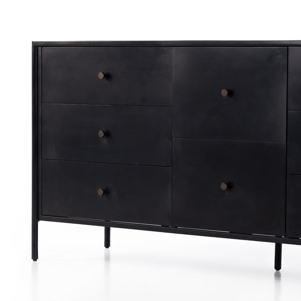 Soto 8 Drawer Dresser In Black