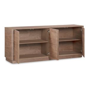 Round Off Sideboard in Walnut Brown