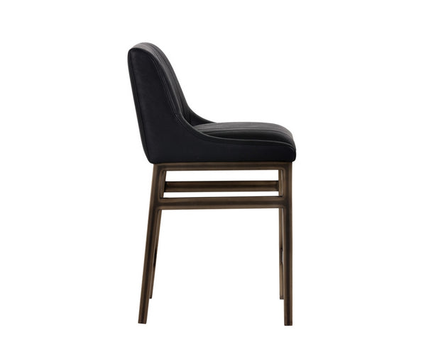 Halden Counter Stool - Vintage Black