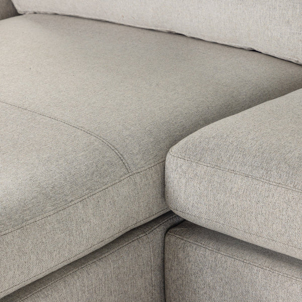 Colt 3-Piece U Sectional - Aldred Silver