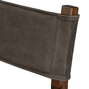 Ferris Dining Chair In Nubuck Charcoal