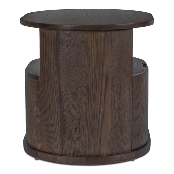 Moe's Tommy Nightstand Dark Brown Oak Veneer
