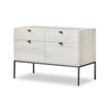 Trey Modular Wide Filing Cabinet in Dove'