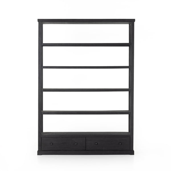 Woodmore Bookcase In Dark Totem