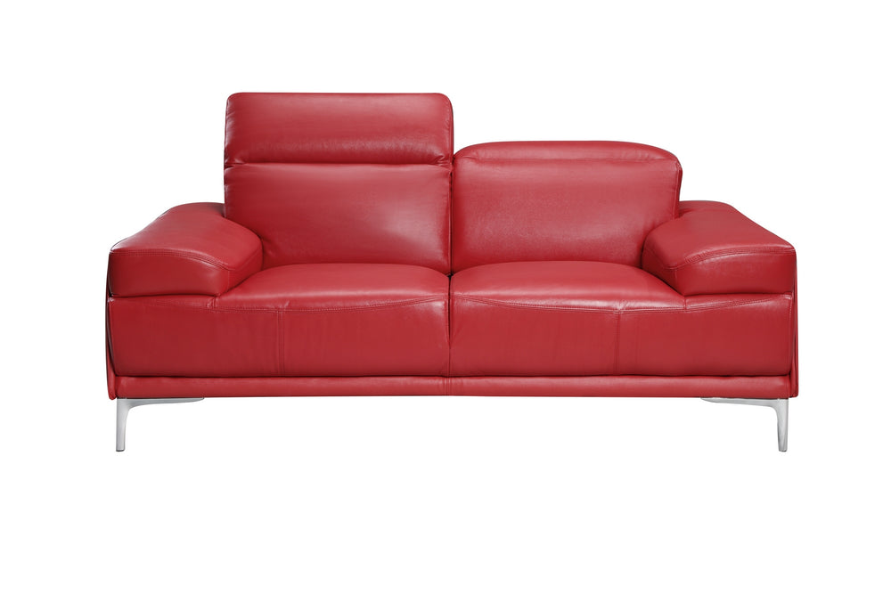Blythe Love Seat in Red 