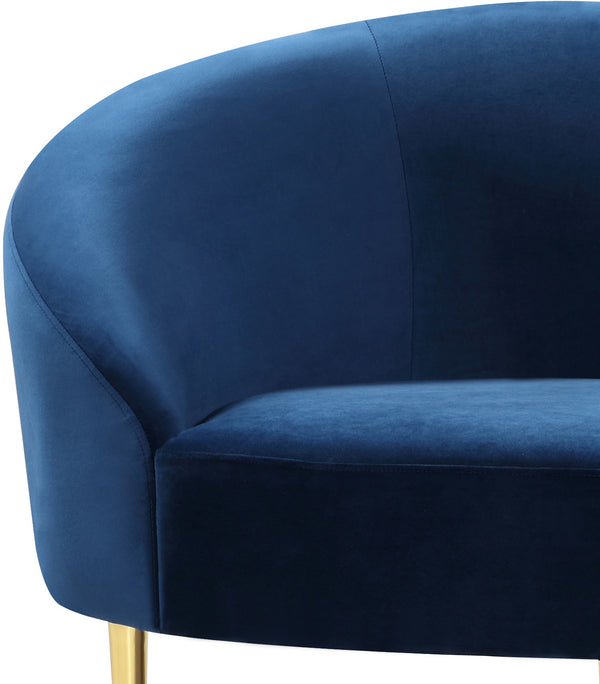 Bradford Sofa In Navy Velvet