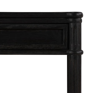 Toulouse Nightstand In Distressed Black
