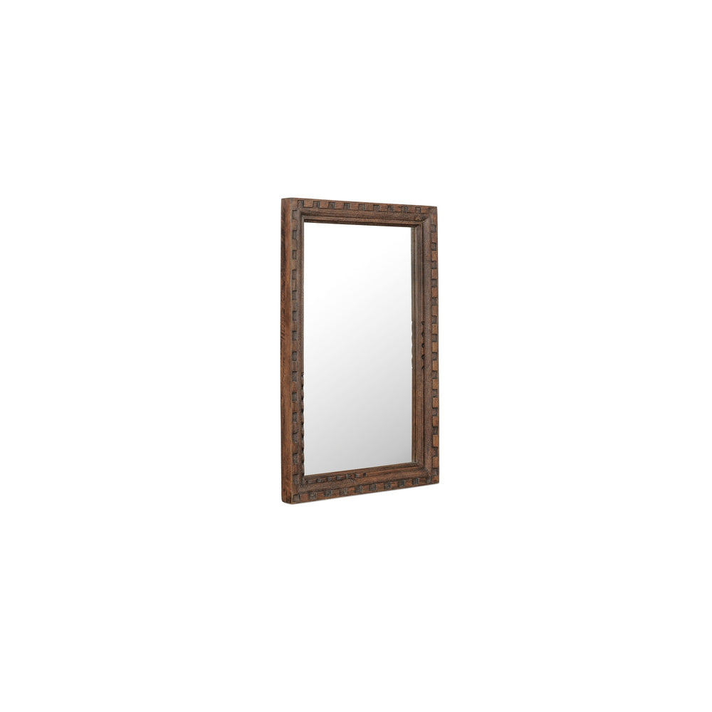 Holland Mirror Large in Brown Mango Wood