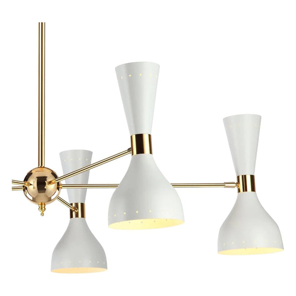 Piedad 5 Light Chandelier - White