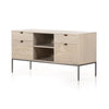 Trey Modular Filing Credenza In Dove Poplar
