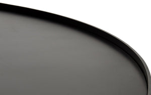 Rome Coffee Table, Black Steel