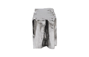 Freeform Root Bench, Silver Leaf
