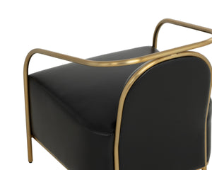 CICERO LOUNGE CHAIR - CANTINA BLACK