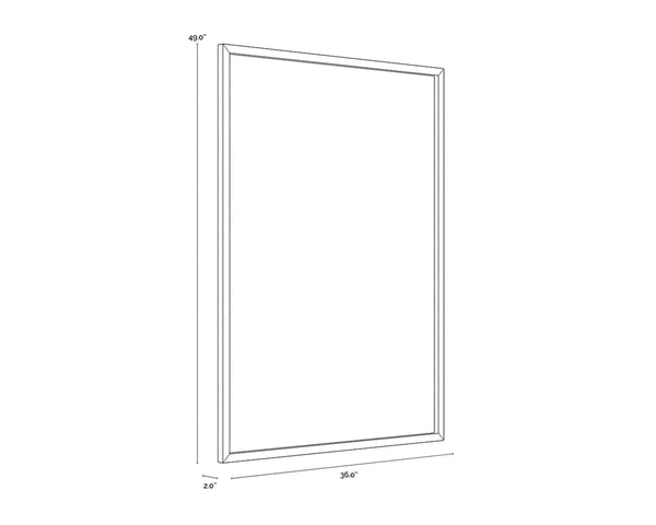 DOOR TO DOOR (SET OF 2) - 36" X 49" - NATURAL FRAME