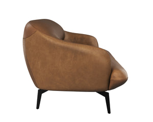 ARMANI SOFA - COGNAC LEATHER