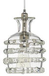 Ribbon 1-Light Glass Pendant