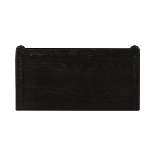 Toulouse Nightstand In Distressed Black