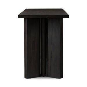 Huxley Console Table In Smoked Black Veneer